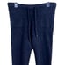 Lusso 100% Cashmere Crop Jogger Pant Sweatpant Black