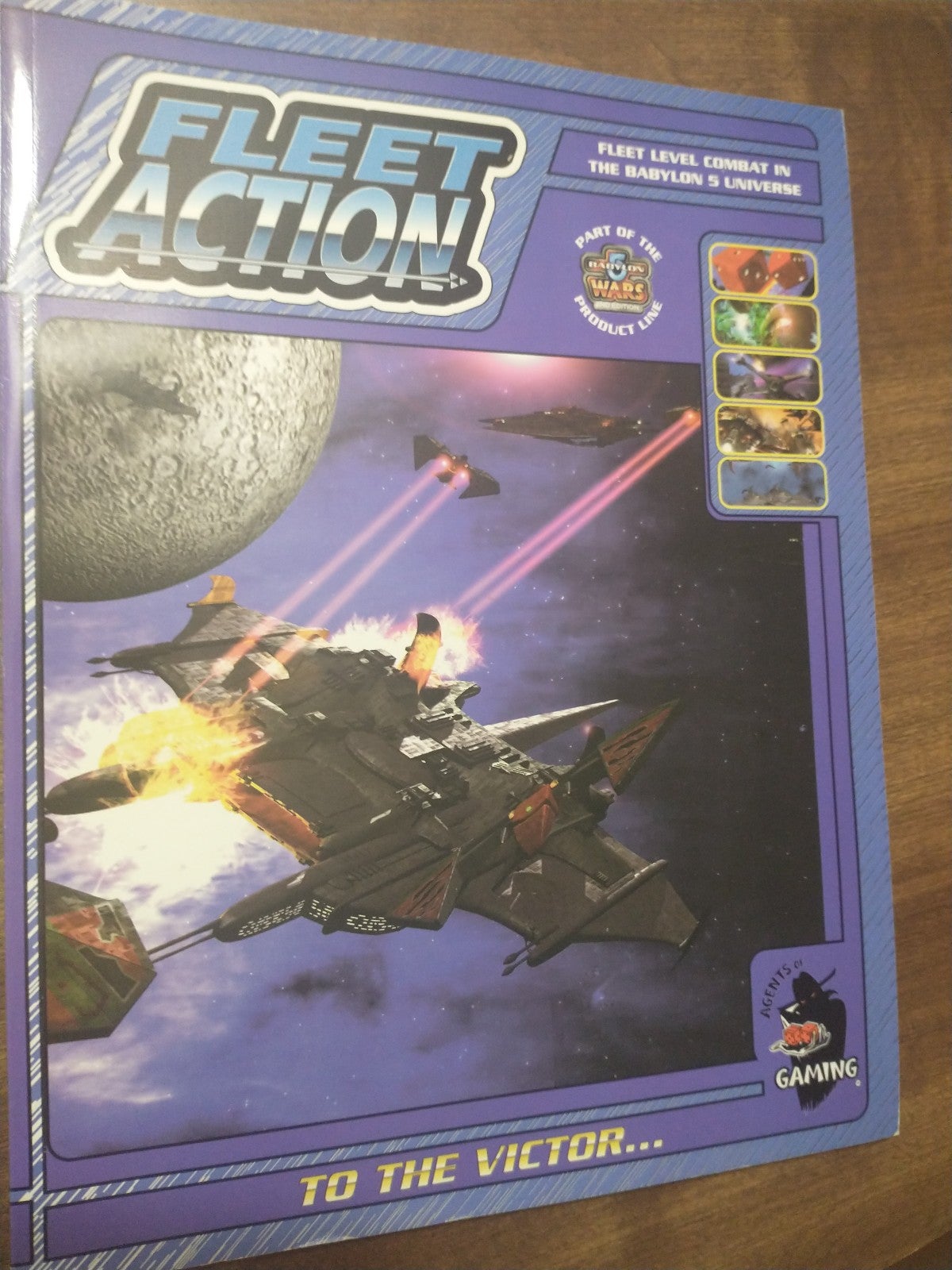 Fleet Action - Babylon 5 Wars - TO THE VICTOR - rare OOP