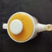 Vtg. Sienna Ware porcelain teapot; Imperial International, Japan.