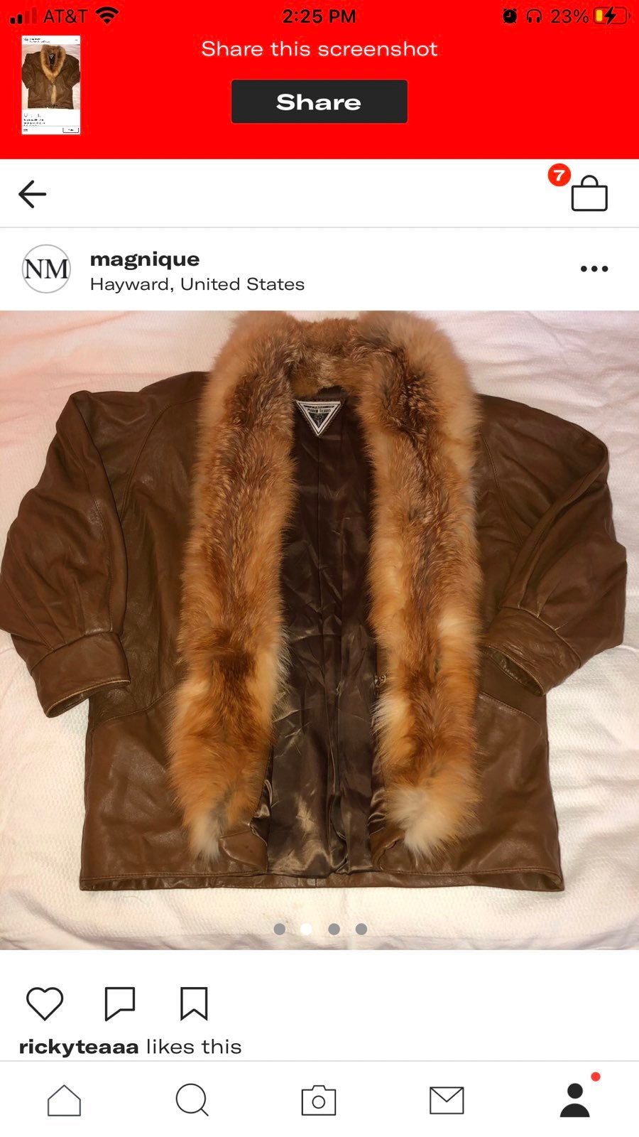 Faux Fur Coat