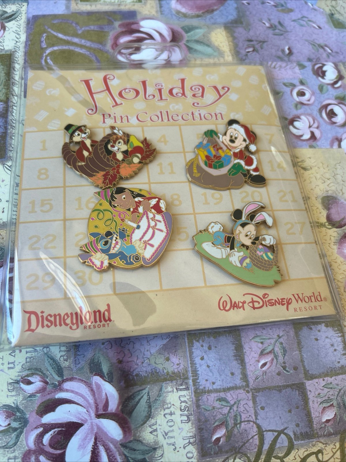 Disney’s Holiday Pin Collection