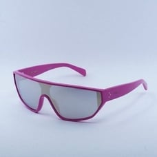 NEW CELINE CL40195I 75C PINK SILVER SUNGLASSES
