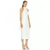 White Halter Dress from Revolve - Low Back, Removable Bow - Size XS
