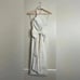 White Halter Dress from Revolve - Low Back, Removable Bow - Size XS