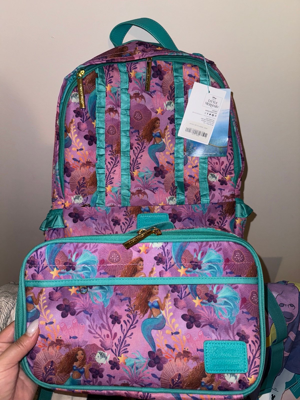 Posh Peanut Ariel Bookbag & Lunchbox