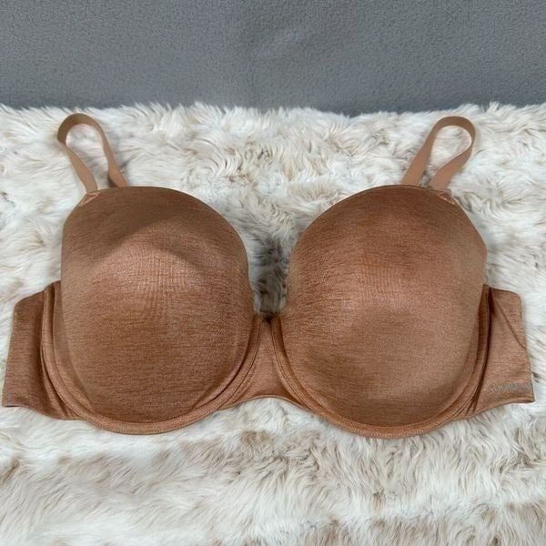 Adore Me Bra Womens 42DD Nude Brown Lightly Padded Underwire
