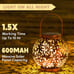 2 Pack Outdoor Solar Hanging Lantern Lights, Waterproof
