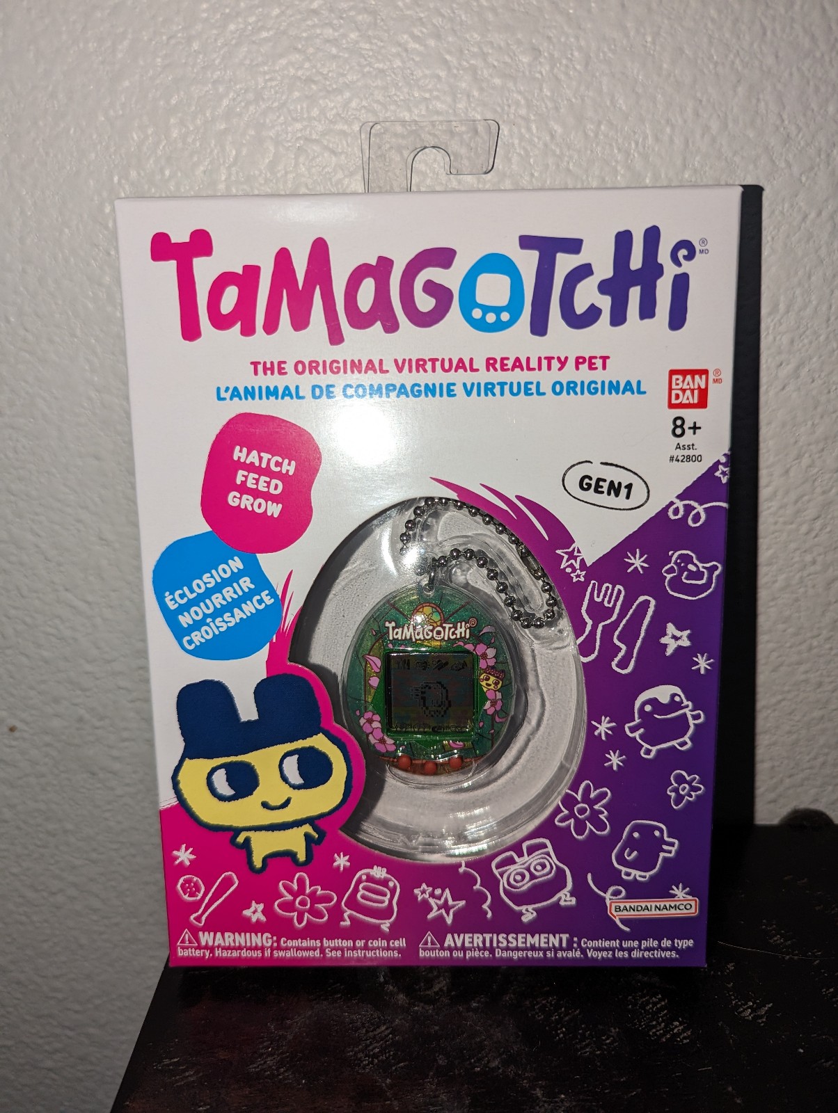 NEW UNOPENED Tamagotchi Stained Glass Spring 2025 Limited Edition Original Gen 1