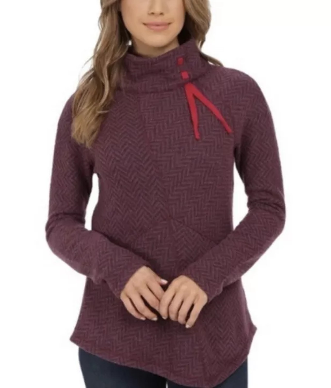 Large prAna Plum Womens Mattea Sweater