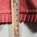 Vintage Margaret Godfrey Leather Jacket Women's Size 8 Coral Moto Blazer
