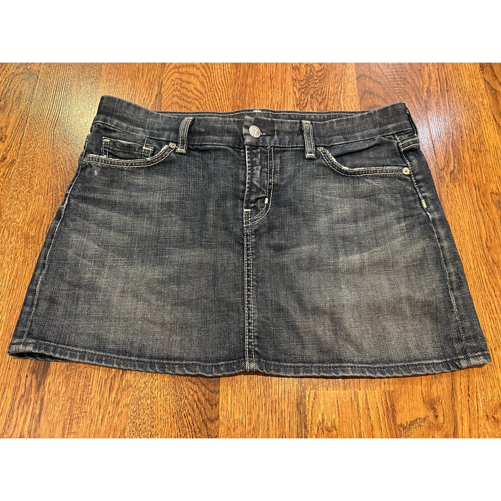 Citizens of Humanity Women's COH Y2K Style Denim Micro Mini Skirt - Size 30