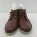 Clarks Chukka Brown Leather Round Toe Lace Up Ankle Boots Men's Size 8 Preowned