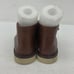 Clarks Chukka Brown Leather Round Toe Lace Up Ankle Boots Men's Size 8 Preowned