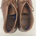 Clarks Chukka Brown Leather Round Toe Lace Up Ankle Boots Men's Size 8 Preowned