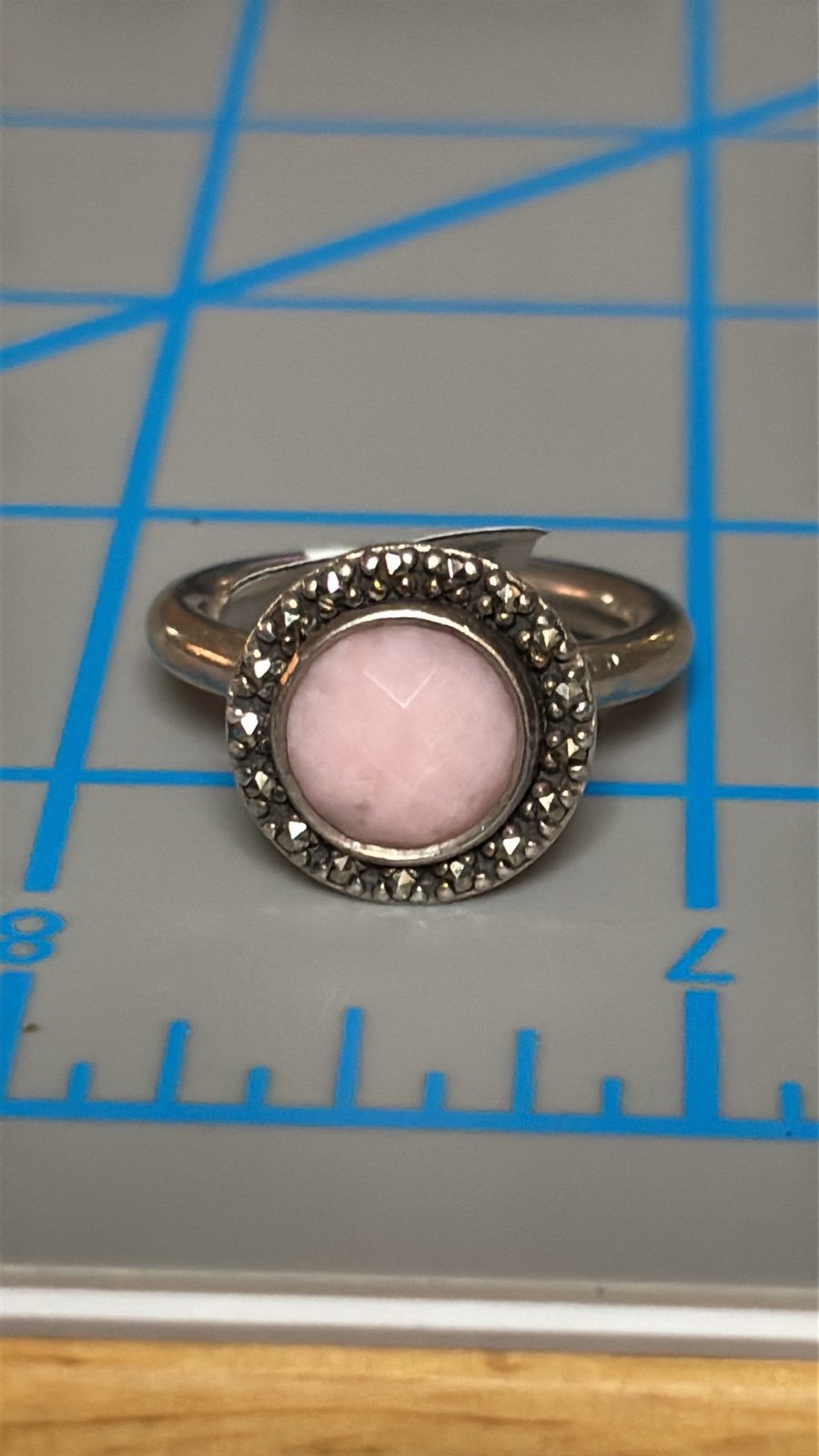 Pandora Rose Quartz Sterling Silver Ring