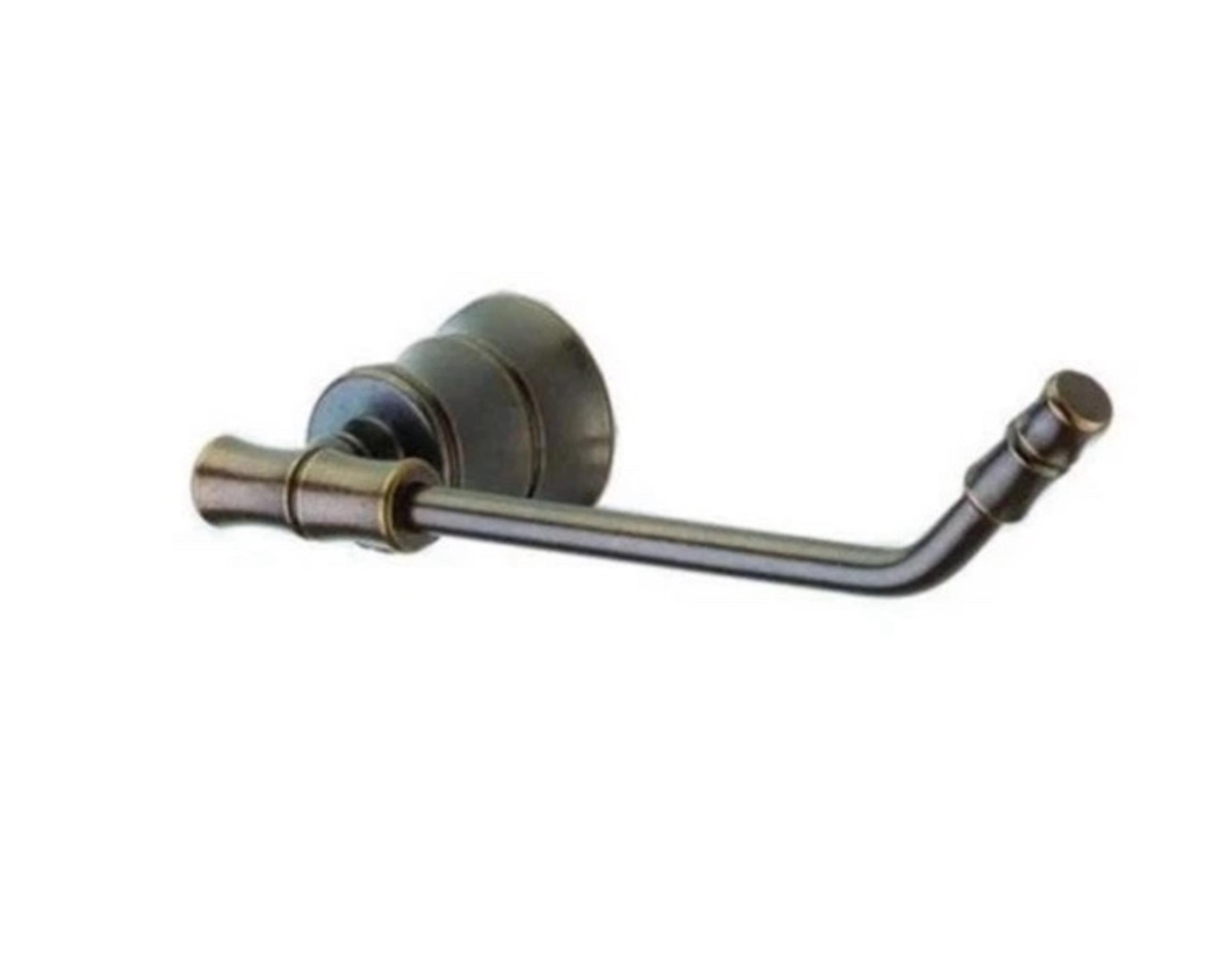PEGASUS Bathroom Bamboo Toilet Paper Holder 249 481 Nickel Finish 581B-2096H NIB