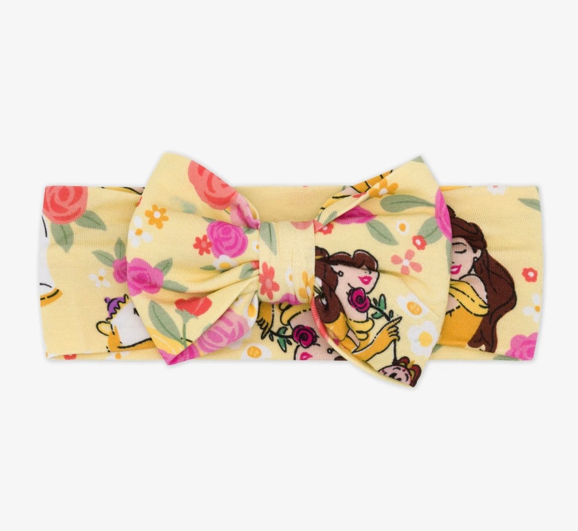Little Sleepies Princess Belle Luxe Bow Headband NIP