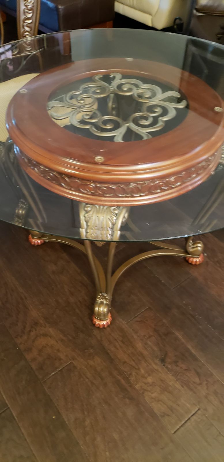 dining table with chairs