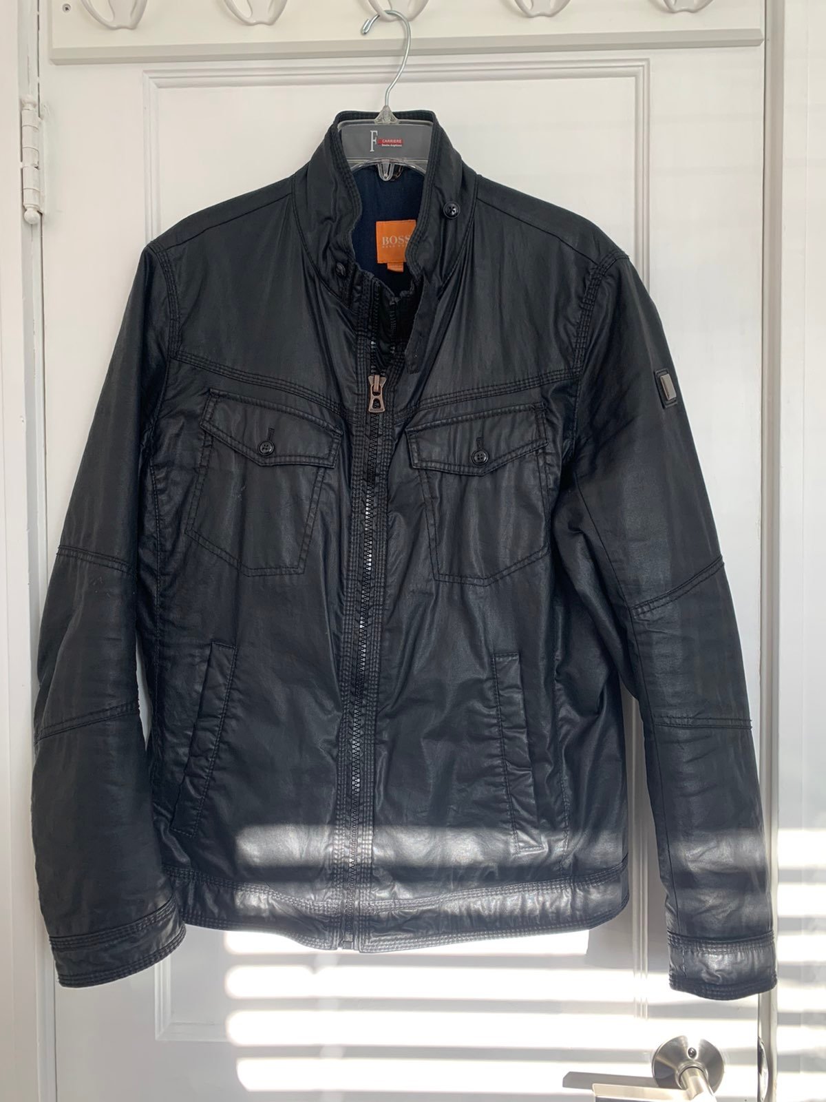 Men's leather jacket