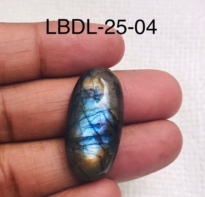 Labradorite Oval Shape Cabochon-LBDL-25-04