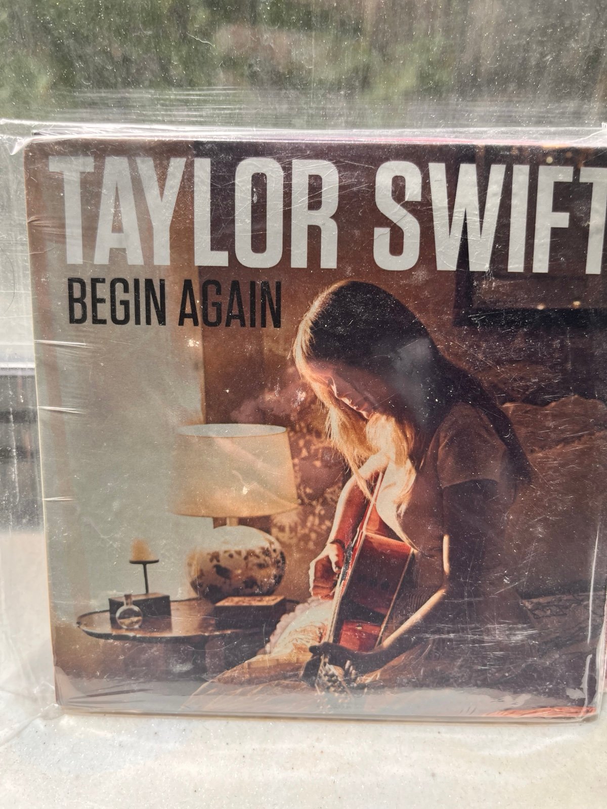 Taylor Swift Begin Again numbered CD