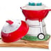 Backyard BBQ grill wax warmer