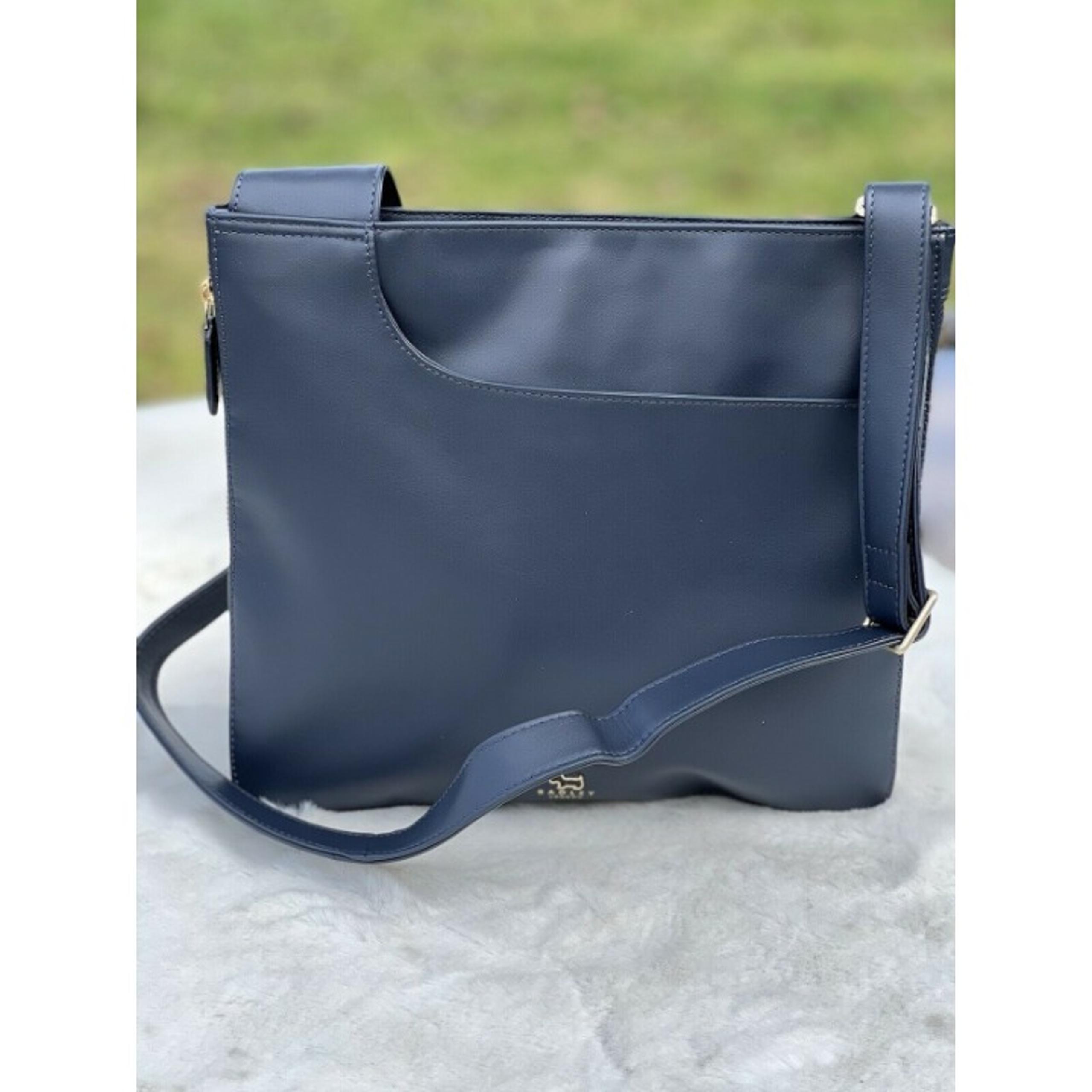RADLEY London Pocket Leather Large Zip-Top Crossbody bag ink color women