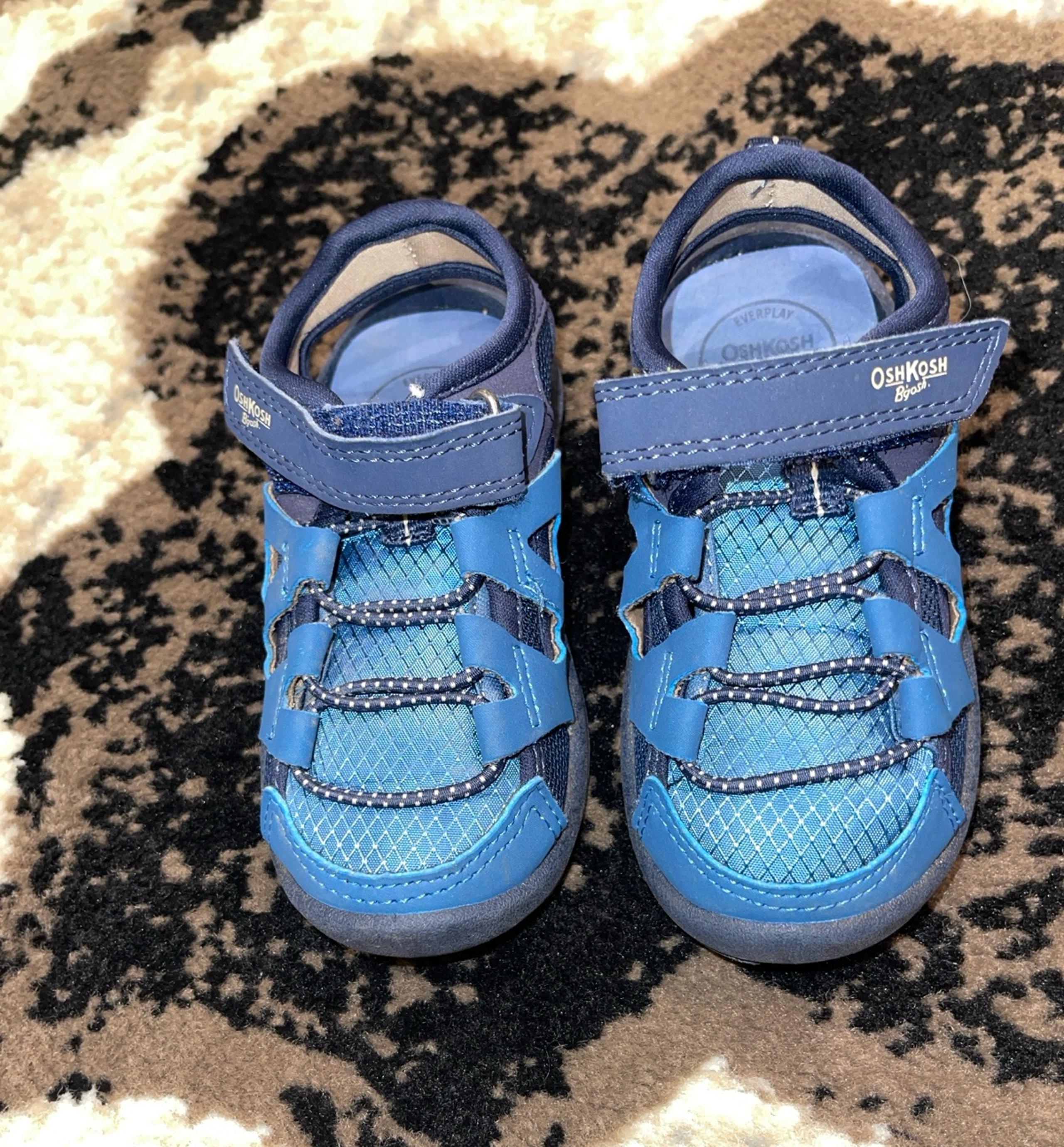 Oshkosh B’gosh  Toddler Boy Kids Shoes Blue size 8
