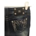 Miss Me Capri Pants Womens 25 Bling Embellished Jeans Bedazzled Western Rodeo