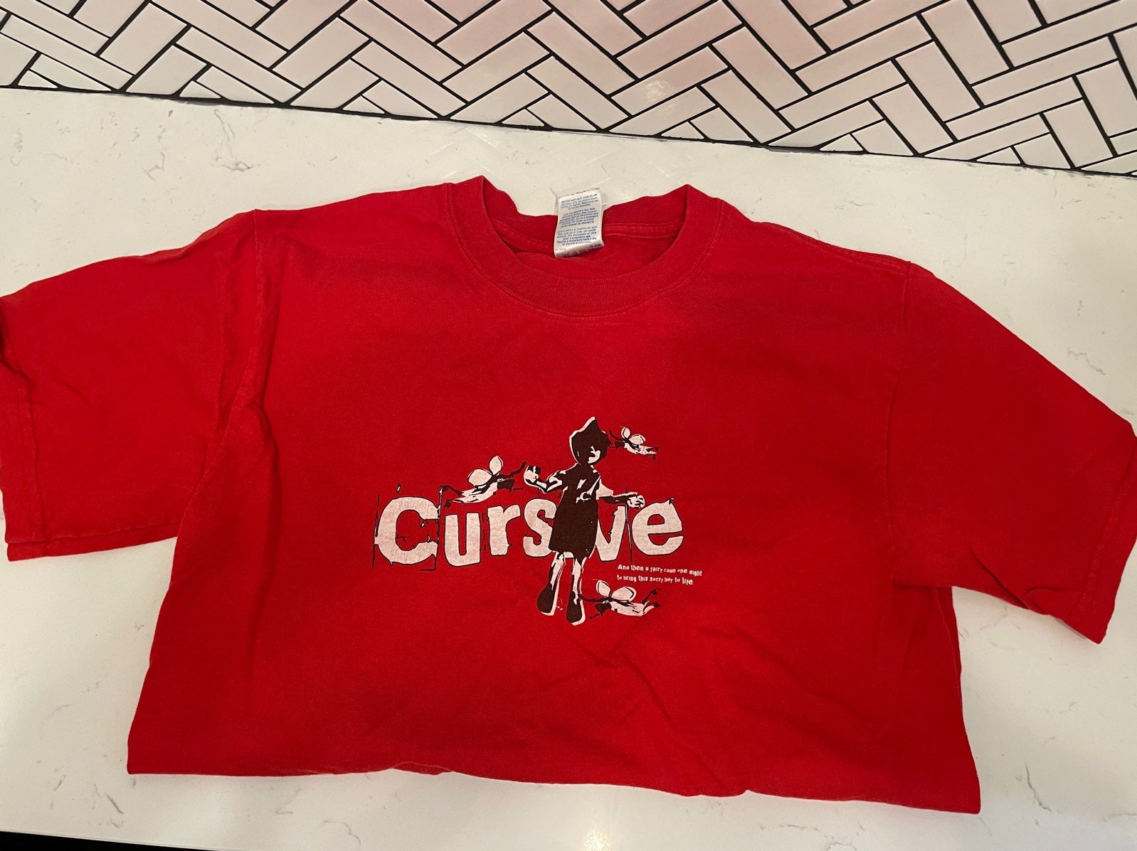 Vintage Cursive band t shirt indie rock