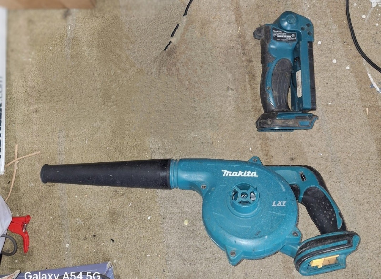 Makita 18v LXT blower & work LED light