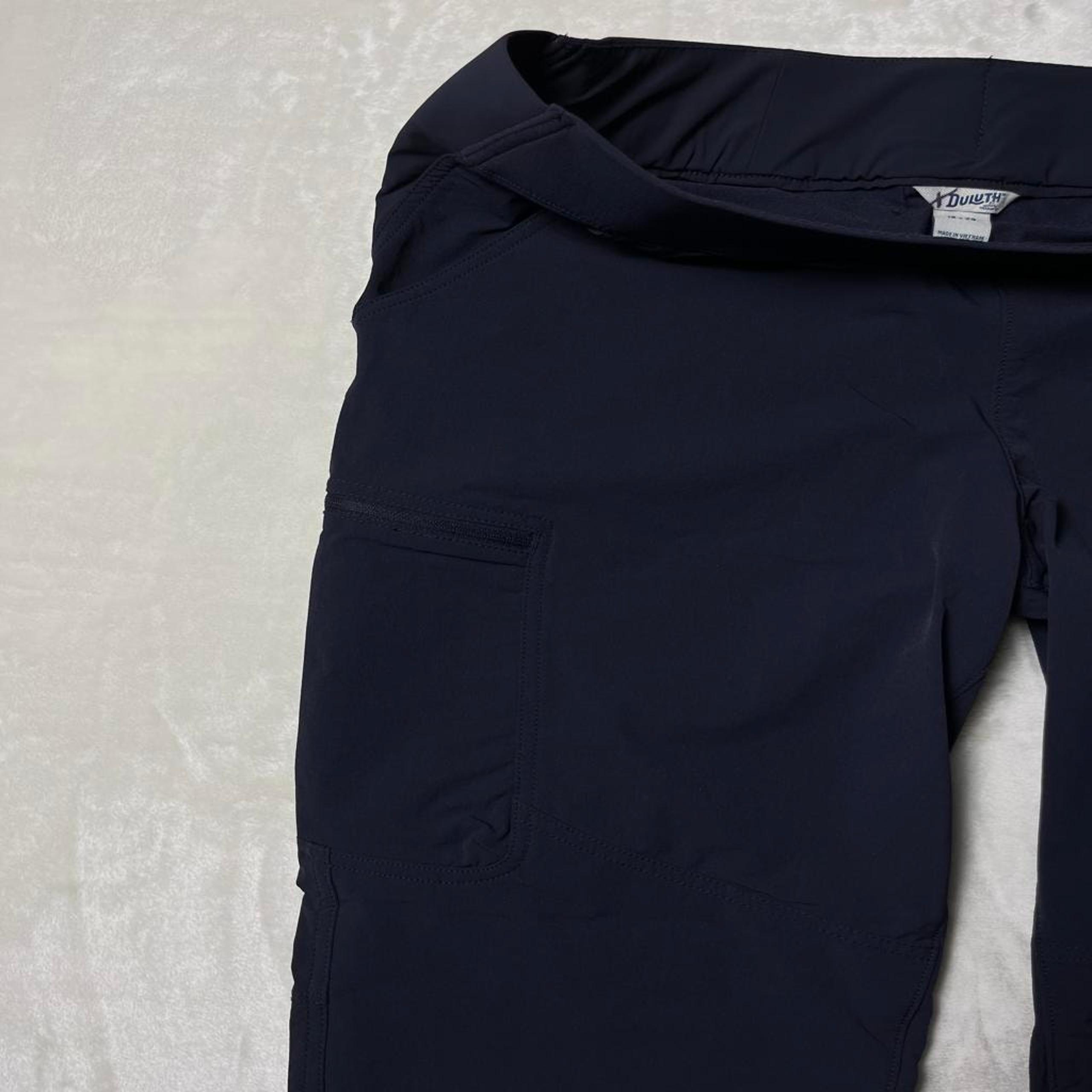 Duluth Cargo Pants Womens 18x29 Stretch Tech Flex Navy Outdoors Duluth Trading
