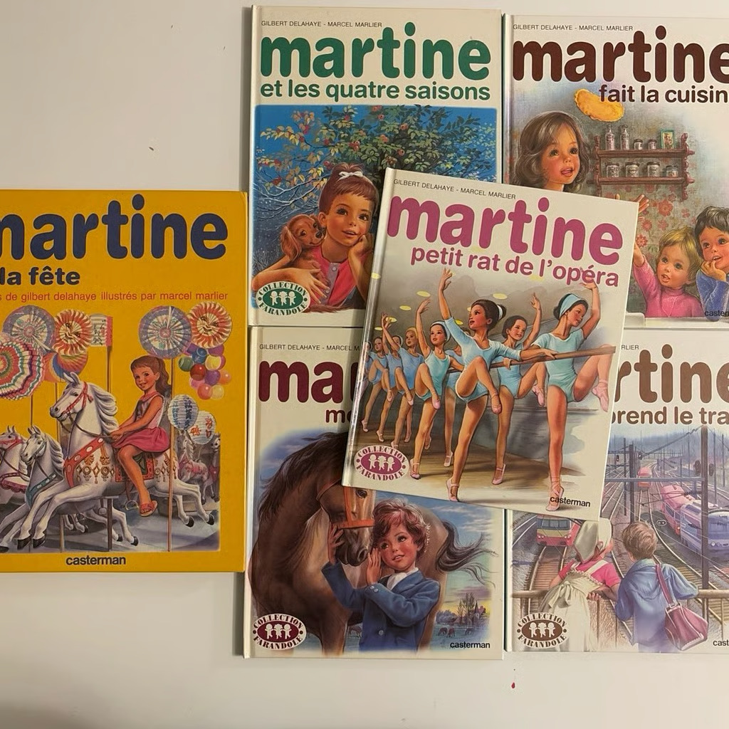 Martine Book Bundle – Set of 6 French Children’s Classics