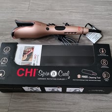 New Spin N Curl, Curling Iron For Healthy & Shiny Effortless Curls & Waves