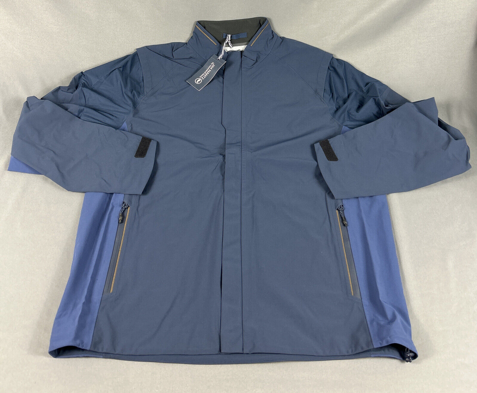 Vineyard Vines Golf Jacket JN New Del Ciervo Jacket Large Blue Blazer MSRP 248