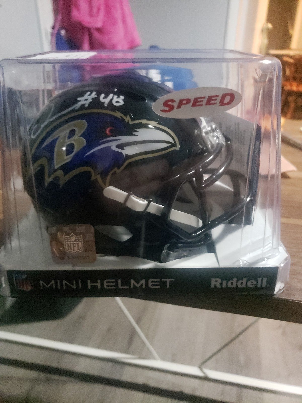 Mini Helmet patrick queen signed