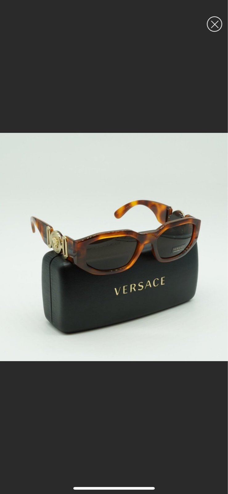 AUTHENTIC VERSACE VE4361 521773 SUNGLASSES