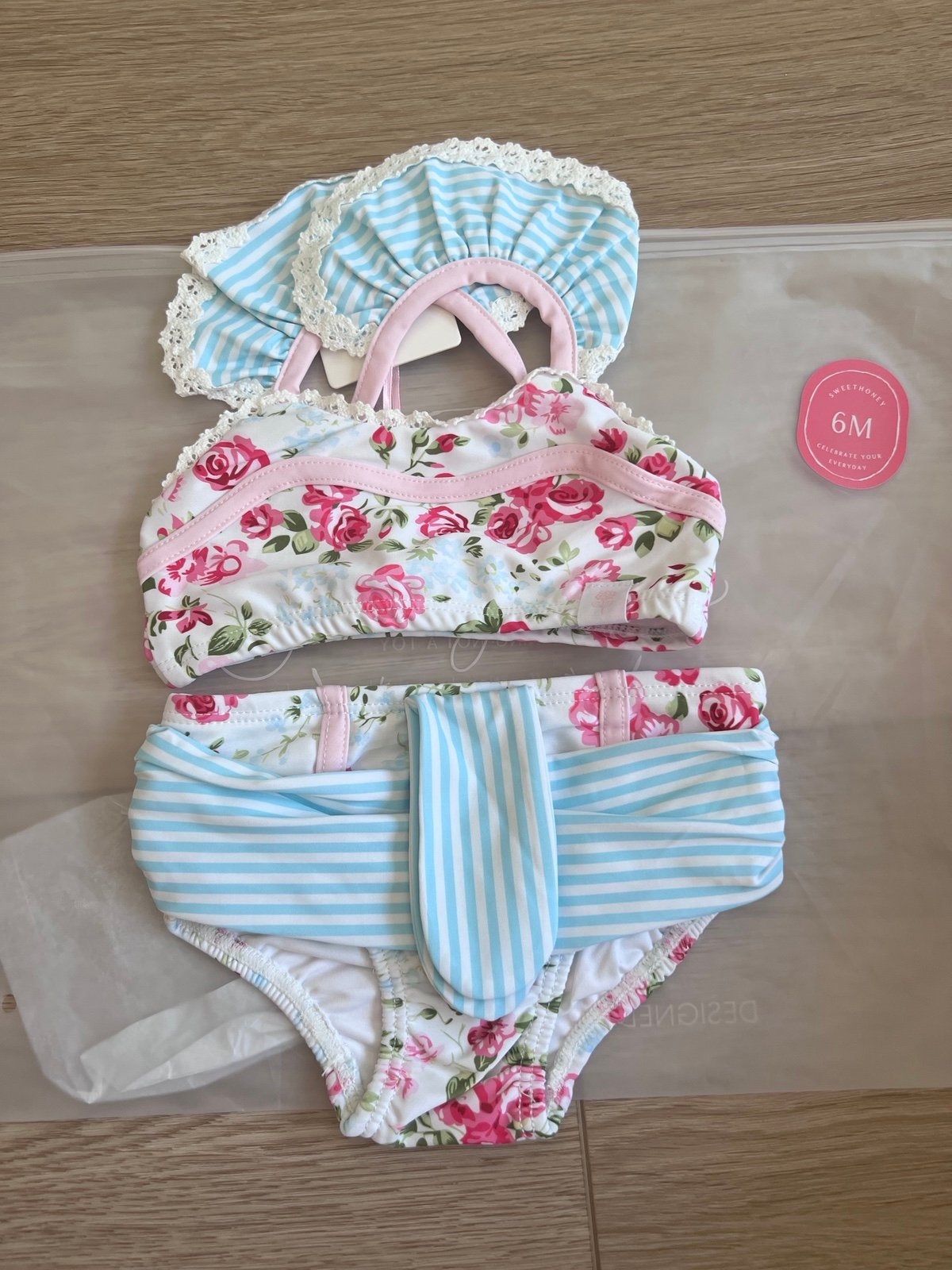 SweetHoney two piece baby bathing suit