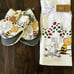 Rae Dunn x peanuts FALL IS HERE oven mit and towel bundle