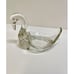 Vintage MCM Lucite Clear Swan Towel Soap or Flower Holder 9 x5.5 x 6.25 Tall
