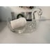 Vintage MCM Lucite Clear Swan Towel Soap or Flower Holder 9 x5.5 x 6.25 Tall