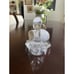Vintage MCM Lucite Clear Swan Towel Soap or Flower Holder 9 x5.5 x 6.25 Tall