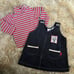 Babar Elephant French Girls 2T 90s Y2K Vintage Two Piece Matching Set Jumper Top