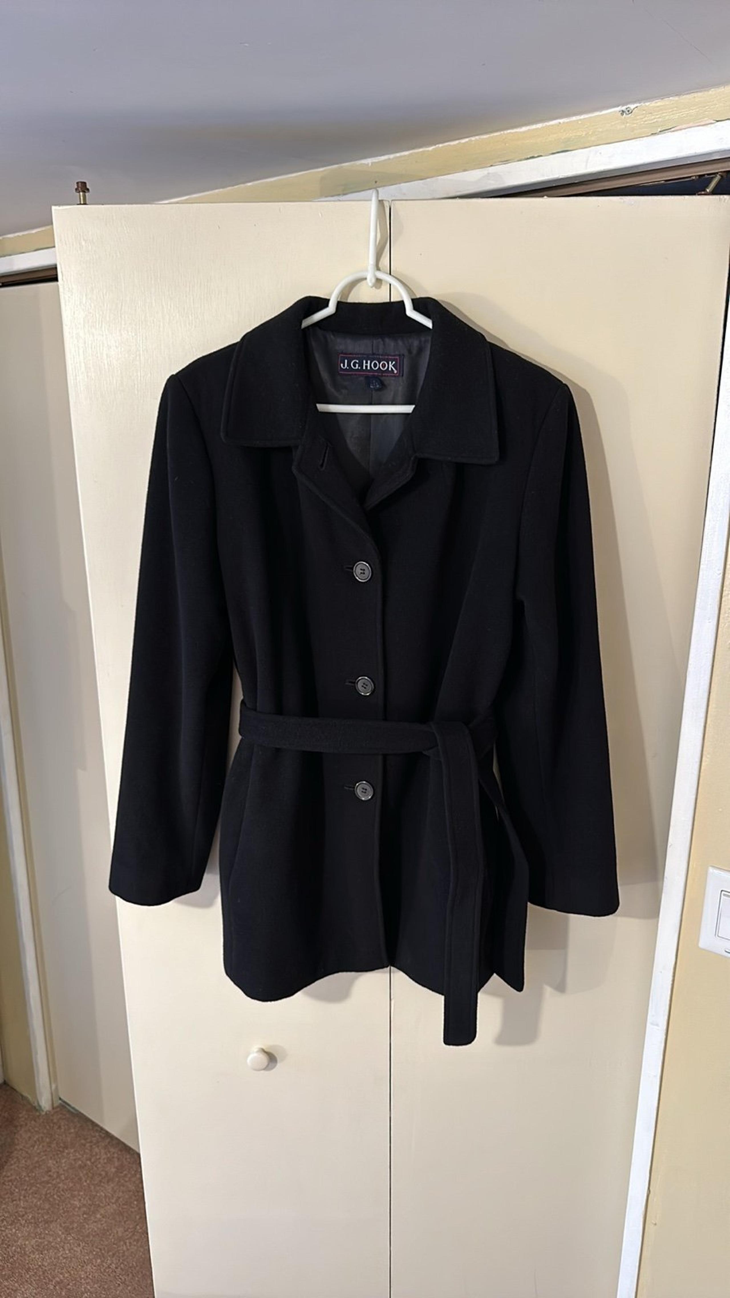 Vintage Wool and Cashmere Blend Peacoat
