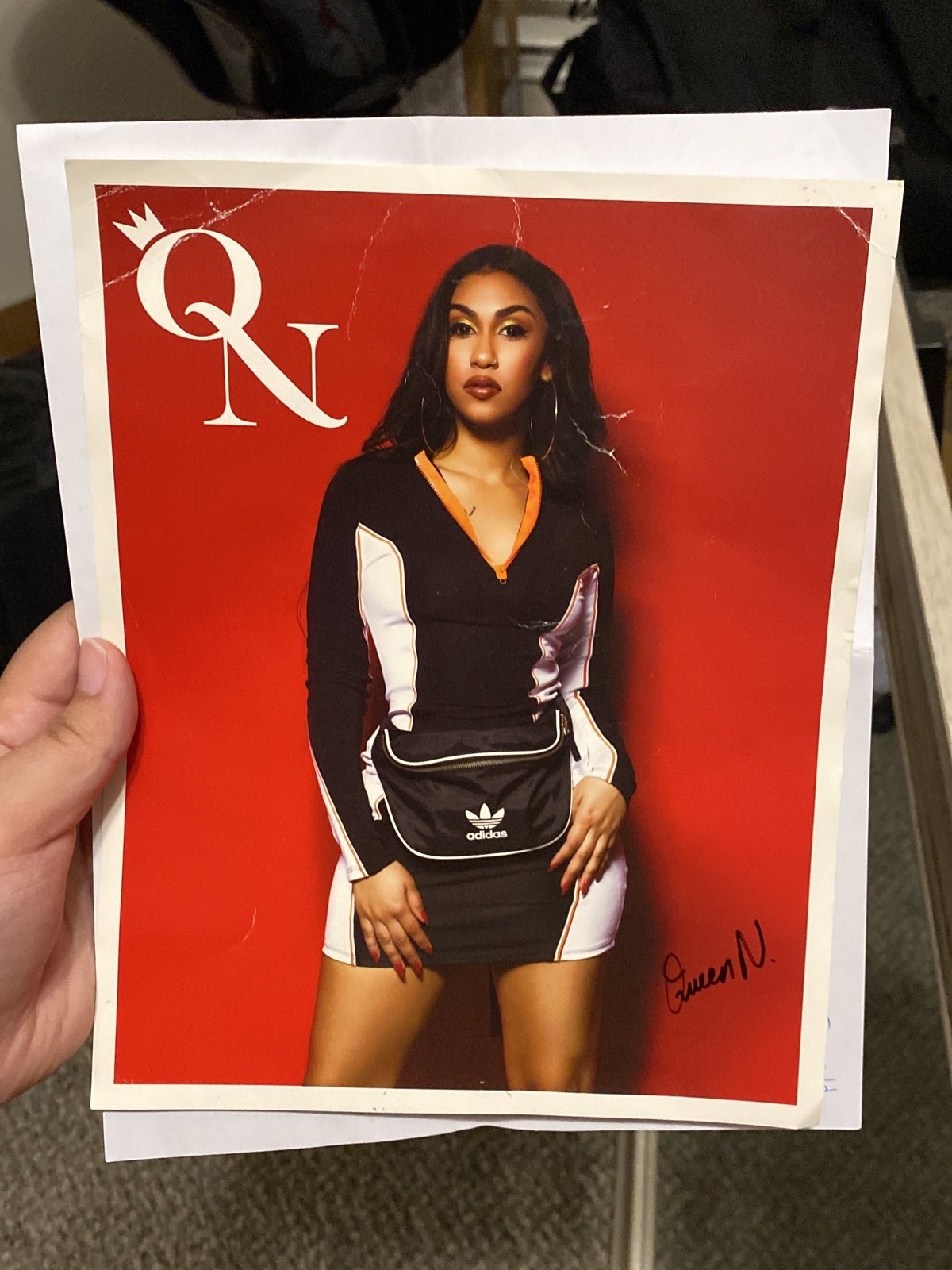 Signed Queen Naija photo