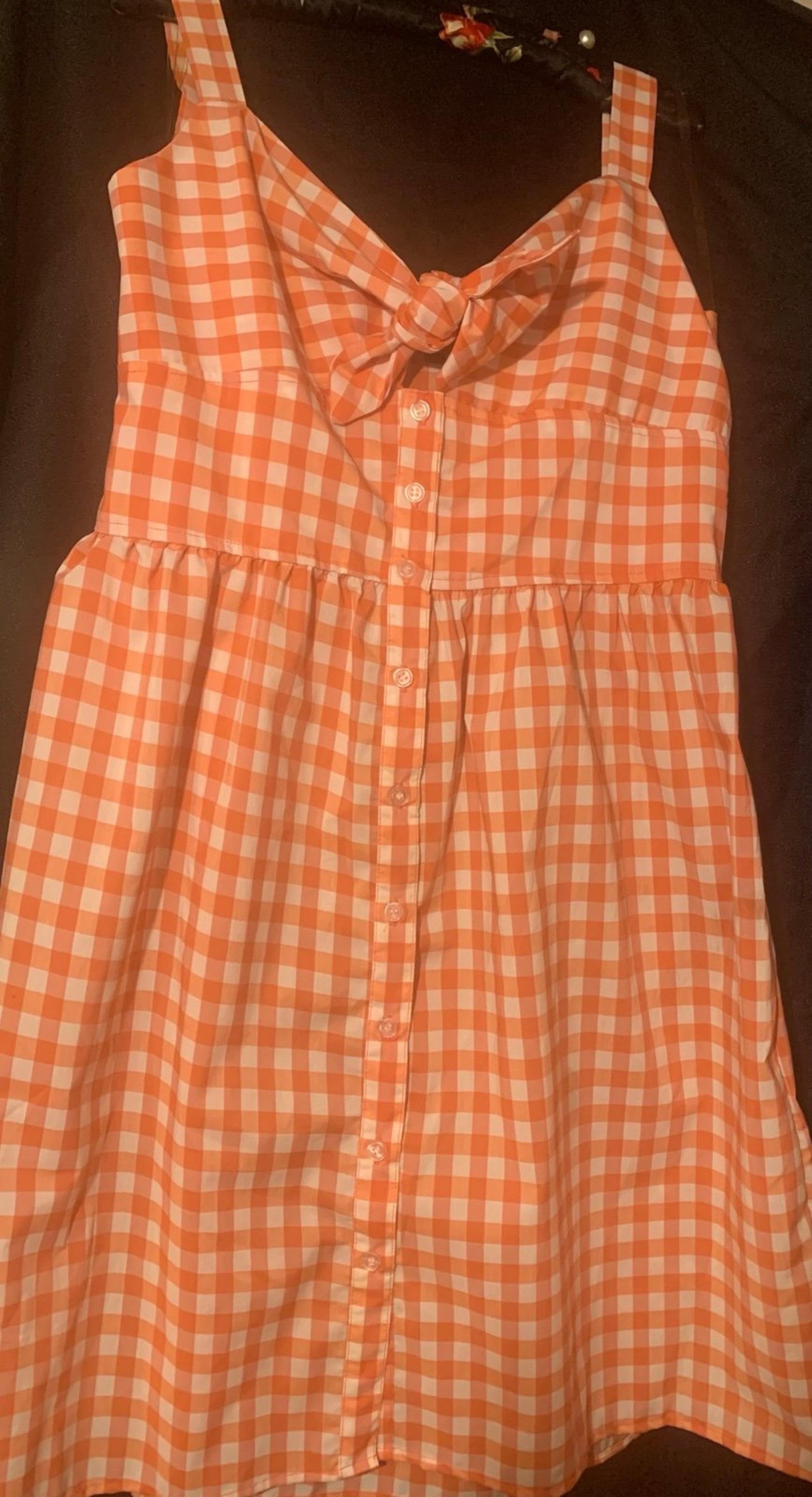 Bebop gingham sundress size L