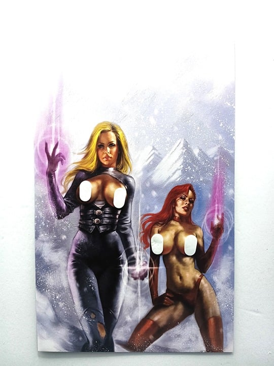 Patriotika United #2 Naughty Lucio Parrillo kickstarter exclusive variant
