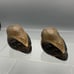 Vtg Otagiri Ceramic Stoneware Trio Owl Figurine Set 1960s Mom and 2 Baby Owls