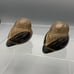 Vtg Otagiri Ceramic Stoneware Trio Owl Figurine Set 1960s Mom and 2 Baby Owls