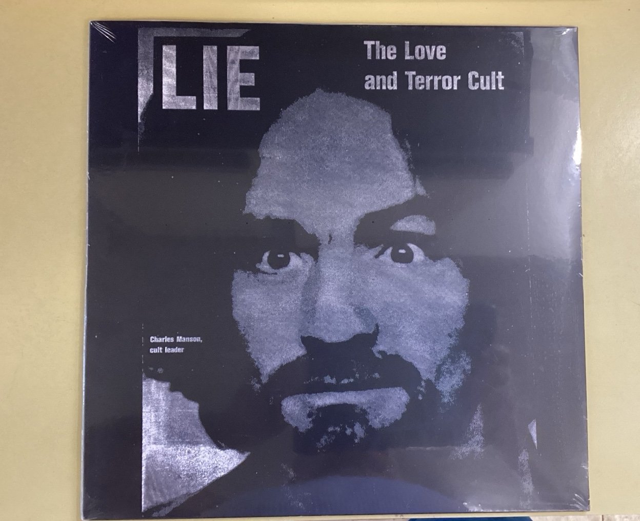 Charles Manson Lie LP Vinyl Record Sealed Brand New